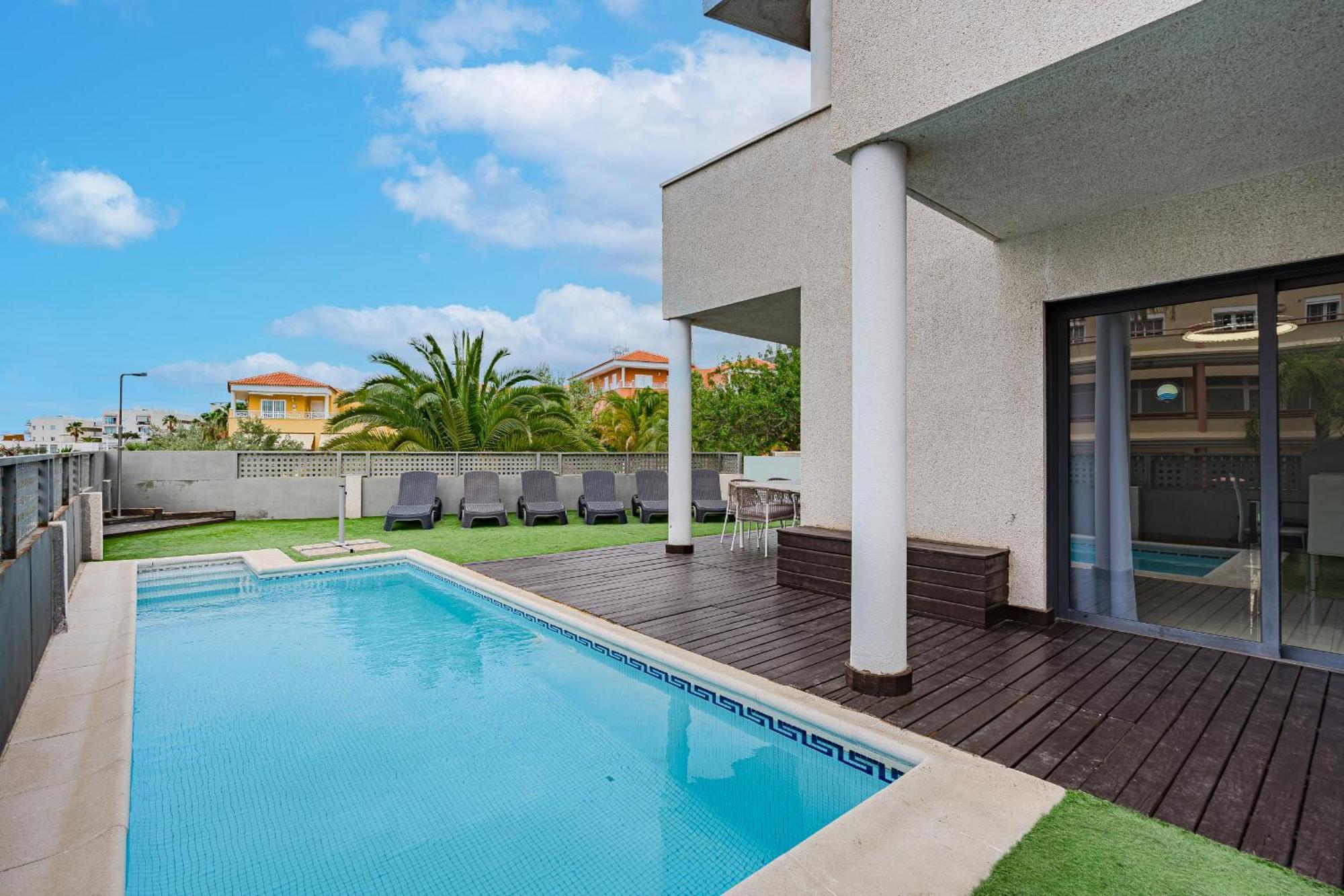 Casa Independiente Con Piscina Privada Costa Adeje  ภายนอก รูปภาพ