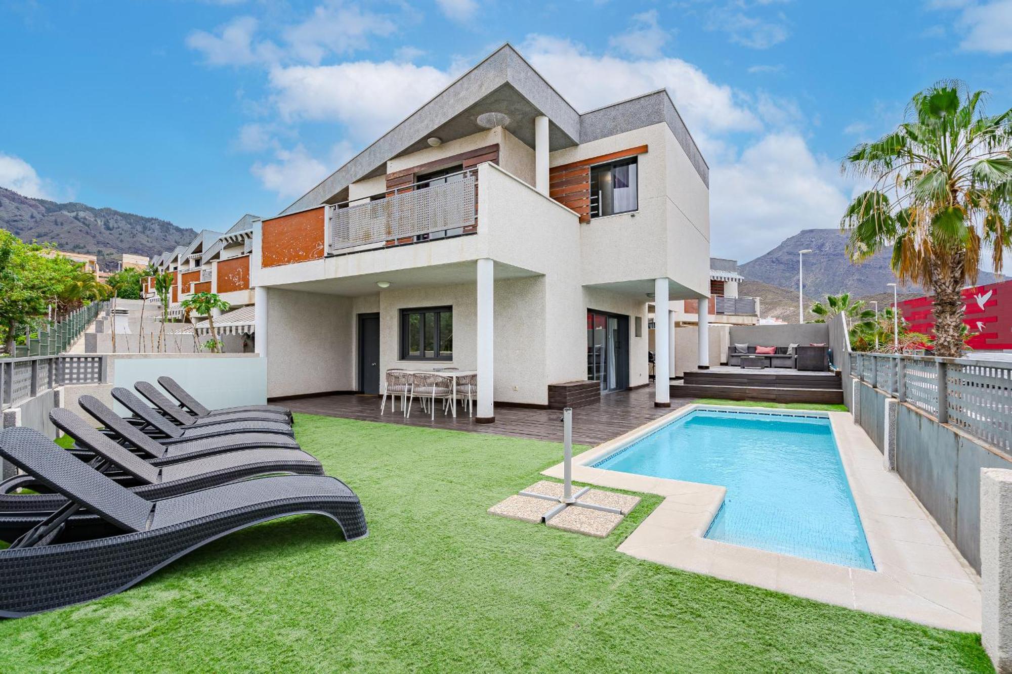 Casa Independiente Con Piscina Privada Costa Adeje  ภายนอก รูปภาพ